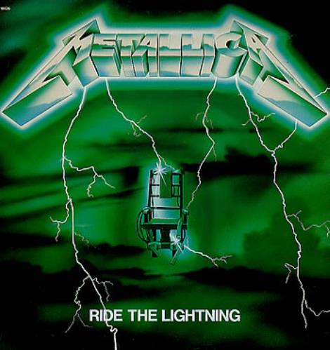 Metallica Ride The Lightning - Green Sleeve French vinyl LP